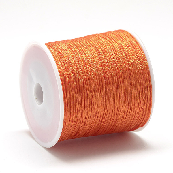 PandaHall Nylon Thread, Chinese Knotting Cord, Dark Orange, 0.8mm, about 109.36 yards(100m)/roll Nylon Orange
PandaHall Nylon Thread, Chinese Knotting Cord, Dark Orange, 0.8mm, about 109.36 yards(100m)/roll Nylon Orange