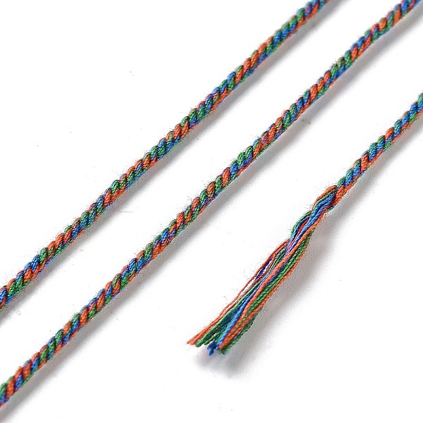 PandaHall Polyester Twisted Cord, Round, for DIY Jewelry Making, Coral, 1.2mm, about 38.28 Yards(35m)/Roll Polyester Red
PandaHall Polyester Twisted Cord, Round, for DIY Jewelry Making, Coral, 1.2mm, about 38.28 Yards(35m)/Roll Polyester Red