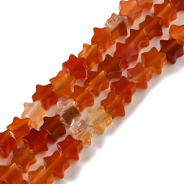 PandaHall Natural Carnelian Beads Strands, Star, 4x4.5x2mm, Hole: 0.8mm, about 102pcs/strand, 15.35 inch(39cm) Carnelian Star
PandaHall Natural Carnelian Beads Strands, Star, 4x4.5x2mm, Hole: 0.8mm, about 102pcs/strand, 15.35 inch(39cm) Carnelian Star
