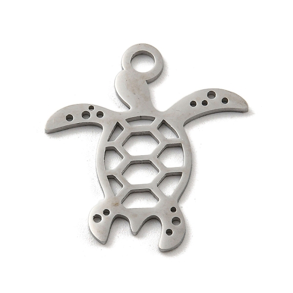 PandaHall 304 Stainless Steel Pendants, Laser Cut, Stainless Steel Color, Ocean Animal Charm, Tortoise, 24x23x1mm, Hole: 3mm 304 Stainless...
PandaHall 304 Stainless Steel Pendants, Laser Cut, Stainless Steel Color, Ocean Animal Charm, Tortoise, 24x23x1mm, Hole: 3mm 304 Stainless...