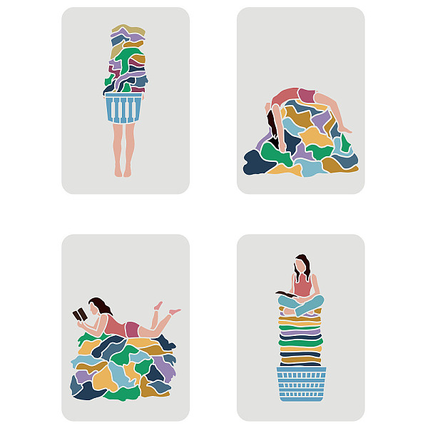 PandaHall PET Hollow out Drawing Painting Stencils Sets for Kids Teen Boys Girls, for DIY Scrapbooking, School Projects, Other Pattern...
PandaHall PET Hollow out Drawing Painting Stencils Sets for Kids Teen Boys Girls, for DIY Scrapbooking, School Projects, Other Pattern...