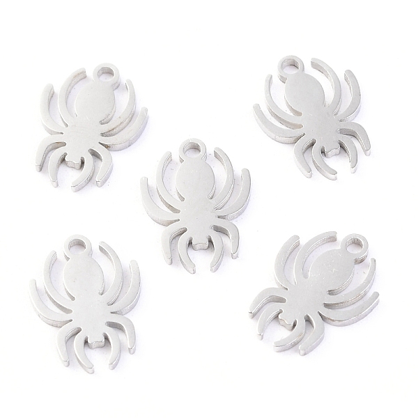 PandaHall Halloween 304 Stainless Steel Charms, Laser Cut, Spider, Stainless Steel Color, 13x9.5x1mm, Hole: 1.4mm 304 Stainless Steel Spider
PandaHall Halloween 304 Stainless Steel Charms, Laser Cut, Spider, Stainless Steel Color, 13x9.5x1mm, Hole: 1.4mm 304 Stainless Steel Spider