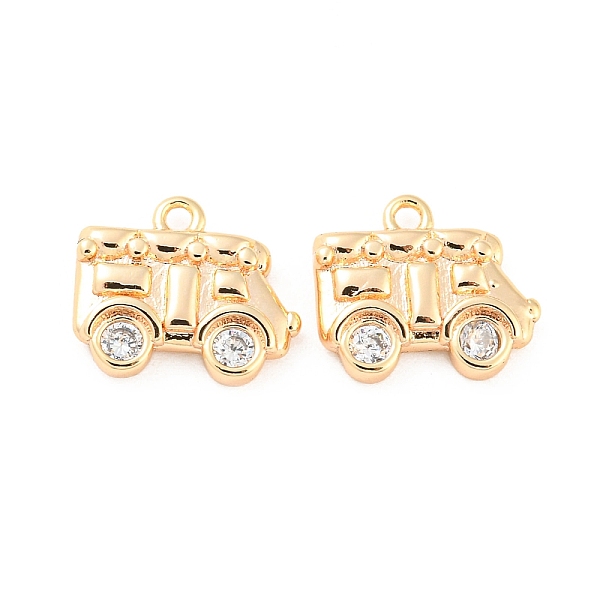 PandaHall Brass Micro Pave Cubic Zirconia Pendants, Car, Real 18K Gold Plated, 10.5x12x3mm, Hole: 1.2mm Brass+Cubic Zirconia Car Clear
PandaHall Brass Micro Pave Cubic Zirconia Pendants, Car, Real 18K Gold Plated, 10.5x12x3mm, Hole: 1.2mm Brass+Cubic Zirconia Car Clear