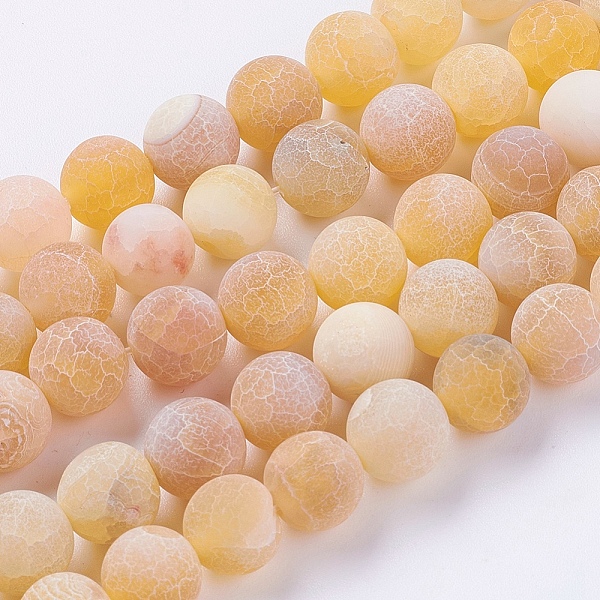 PandaHall Natural Weathered Agate Beads Strands, Dyed, Frosted, Round, Orange, 6mm, Hole: 1mm, about 64pcs/strand, 13.6 inch Weathered Agate...
PandaHall Natural Weathered Agate Beads Strands, Dyed, Frosted, Round, Orange, 6mm, Hole: 1mm, about 64pcs/strand, 13.6 inch Weathered Agate...
