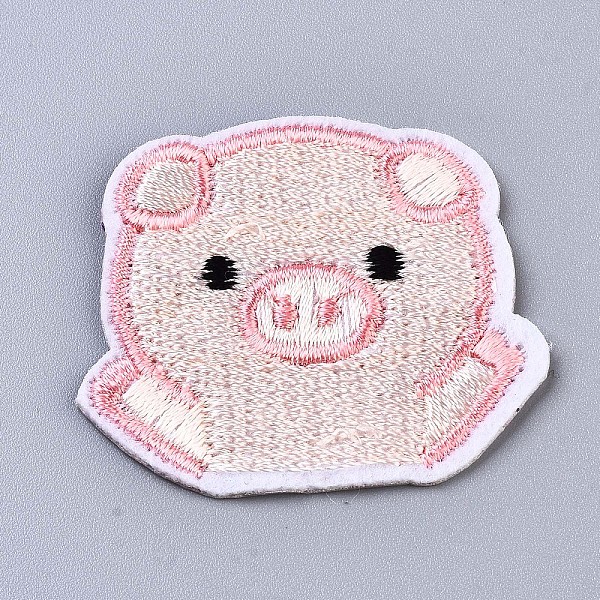 PandaHall Pig Appliques, Computerized Embroidery Cloth Iron on/Sew on Patches, Costume Accessories, Misty Rose, 35.5x41x1.5mm Cloth Pig
PandaHall Pig Appliques, Computerized Embroidery Cloth Iron on/Sew on Patches, Costume Accessories, Misty Rose, 35.5x41x1.5mm Cloth Pig