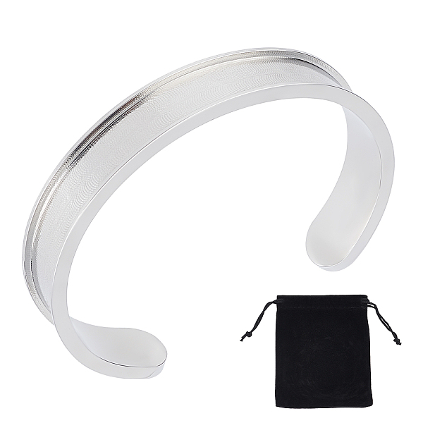 PandaHall UNICRAFTALE 1pc Stainless Steel Hair Tie Bracelet Grooved Cuff Bangles Blank Bracelet for Inlay 50-60mm Adjustable Empty Open...
PandaHall UNICRAFTALE 1pc Stainless Steel Hair Tie Bracelet Grooved Cuff Bangles Blank Bracelet for Inlay 50-60mm Adjustable Empty Open...