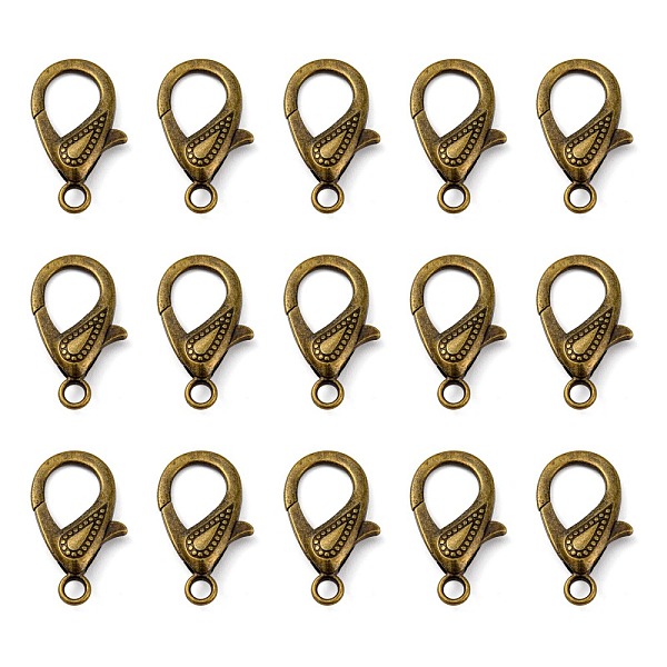 PandaHall Tibetan Style Alloy Lobster Claw Clasps, Antique Bronze, 30x15x4mm, Hole: 3mm Alloy Others
PandaHall Tibetan Style Alloy Lobster Claw Clasps, Antique Bronze, 30x15x4mm, Hole: 3mm Alloy Others