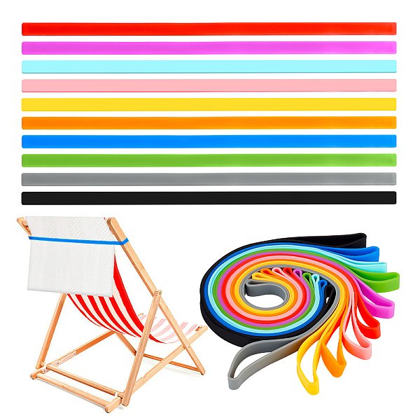 PandaHall AHANDMAKER 10 Pcs Towel Bands for Beach Chairs, 10 Colors Silicone Beach Towel Clip, Beach Towel Bands, Large Rubber Bands Chair..., Multicolor
PandaHall AHANDMAKER 10 Pcs Towel Bands for Beach Chairs, 10 Colors Silicone Beach Towel Clip, Beach Towel Bands, Large Rubber Bands Chair..., Multicolor