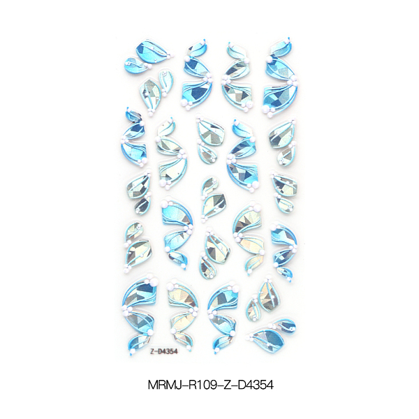 PandaHall 5D Laser Nail Art Stickers Decals, DIY Nail Tips Decoration for Women, Wing Pattern, Cornflower Blue, 105x60mm Paper Wing
PandaHall 5D Laser Nail Art Stickers Decals, DIY Nail Tips Decoration for Women, Wing Pattern, Cornflower Blue, 105x60mm Paper Wing