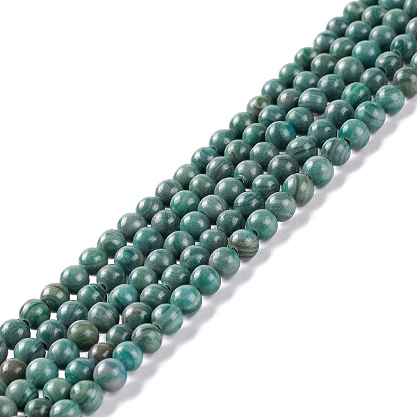 PandaHall Natural Silver Line Jasper Beads Strands, Dyed & Heated, Round, Green, 4~4.5mm, Hole: 1mm, about 91~98pcs/strand, 14.96~15.35...
PandaHall Natural Silver Line Jasper Beads Strands, Dyed & Heated, Round, Green, 4~4.5mm, Hole: 1mm, about 91~98pcs/strand, 14.96~15.35...
