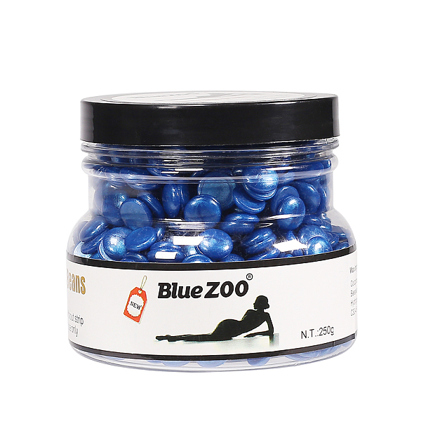 PandaHall Hard Wax Beans, Body Hair Removal, Depilatory Hot Film Wax, Blue, 9.6x8.4cm, net weight: 250g/box Wax Half Round
PandaHall Hard Wax Beans, Body Hair Removal, Depilatory Hot Film Wax, Blue, 9.6x8.4cm, net weight: 250g/box Wax Half Round