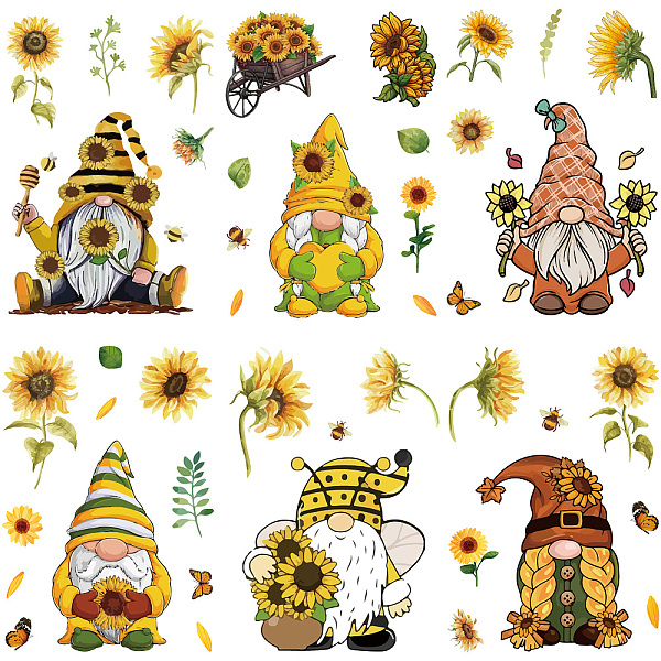 PandaHall CRASPIRE 16 Sheets Gnome Wall Stickers Dwarf Stickers Sunflower Butterfly Window Stickers PVC Waterproof Self Adhesive Wall Decals...
PandaHall CRASPIRE 16 Sheets Gnome Wall Stickers Dwarf Stickers Sunflower Butterfly Window Stickers PVC Waterproof Self Adhesive Wall Decals...