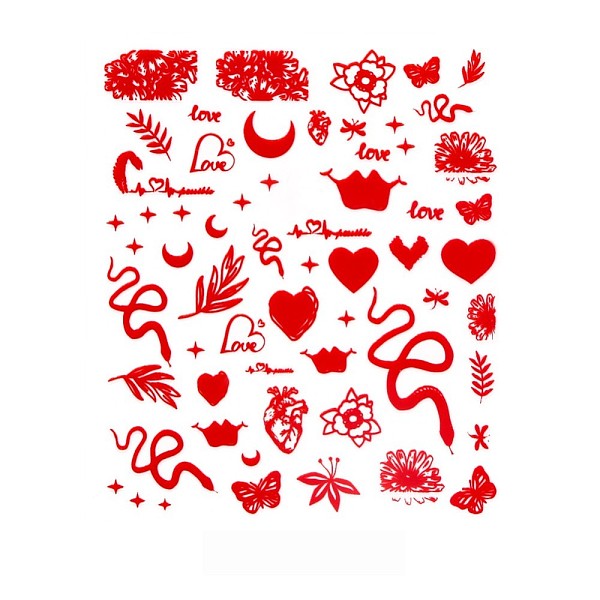 PandaHall 3D Star Sea Horse Bowknot Nail Decals Stickers, Self-Adhesive Nail Design Art, for Nail Toenails Tips Decorations, Red, Mixed...
PandaHall 3D Star Sea Horse Bowknot Nail Decals Stickers, Self-Adhesive Nail Design Art, for Nail Toenails Tips Decorations, Red, Mixed...
