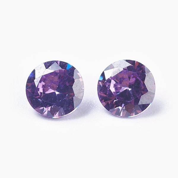PandaHall Cubic Zirconia Pointed Back Cabochons, Diamond, Faceted, Indigo, 5x3mm Cubic Zirconia Diamond Purple
PandaHall Cubic Zirconia Pointed Back Cabochons, Diamond, Faceted, Indigo, 5x3mm Cubic Zirconia Diamond Purple