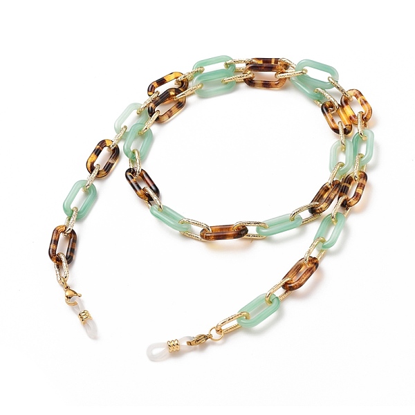 PandaHall Eyeglasses Chains, Neck Strap for Eyeglasses, with Aluminium & Acrylic Paperclip Chains, 304 Stainless Steel Lobster Claw Clasps..., Green
PandaHall Eyeglasses Chains, Neck Strap for Eyeglasses, with Aluminium & Acrylic Paperclip Chains, 304 Stainless Steel Lobster Claw Clasps..., Green