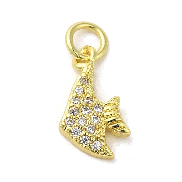 PandaHall Real 18K Gold Plated Brass Pave Cubic Zirconia Pendants, with Jump Rings, Fish , Clear, 13.5x7.5x2mm, Hole: 3mm Brass+Cubic...
PandaHall Real 18K Gold Plated Brass Pave Cubic Zirconia Pendants, with Jump Rings, Fish , Clear, 13.5x7.5x2mm, Hole: 3mm Brass+Cubic...