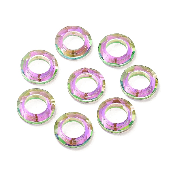 PandaHall Electroplate Transparent Glass Linking Rings, Crystal Cosmic Ring, Prism Rings, Faceted, Round Ring, Purple, 14x3.5mm, Inner...
PandaHall Electroplate Transparent Glass Linking Rings, Crystal Cosmic Ring, Prism Rings, Faceted, Round Ring, Purple, 14x3.5mm, Inner...