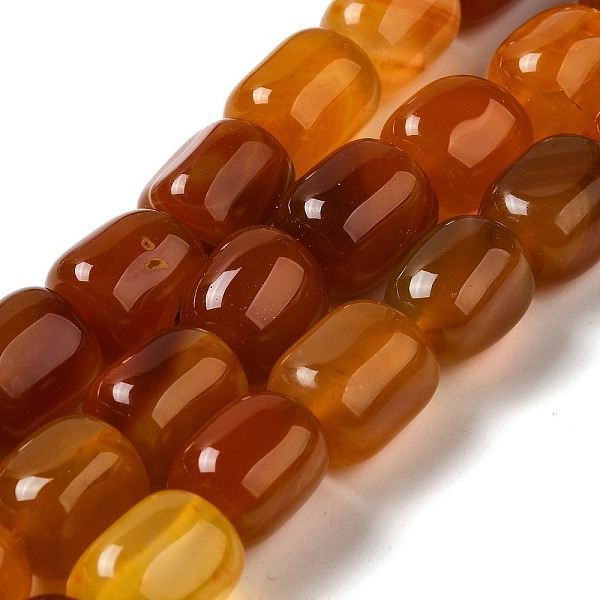 PandaHall Natural Agate Beads Strands, Dyed & Heated, Column, Peru, 15~16x11.5~13x11~13mm, Hole: 1.6mm, about 12pcs/strand, 7.17~7.28''..., Brown
PandaHall Natural Agate Beads Strands, Dyed & Heated, Column, Peru, 15~16x11.5~13x11~13mm, Hole: 1.6mm, about 12pcs/strand, 7.17~7.28''..., Brown
