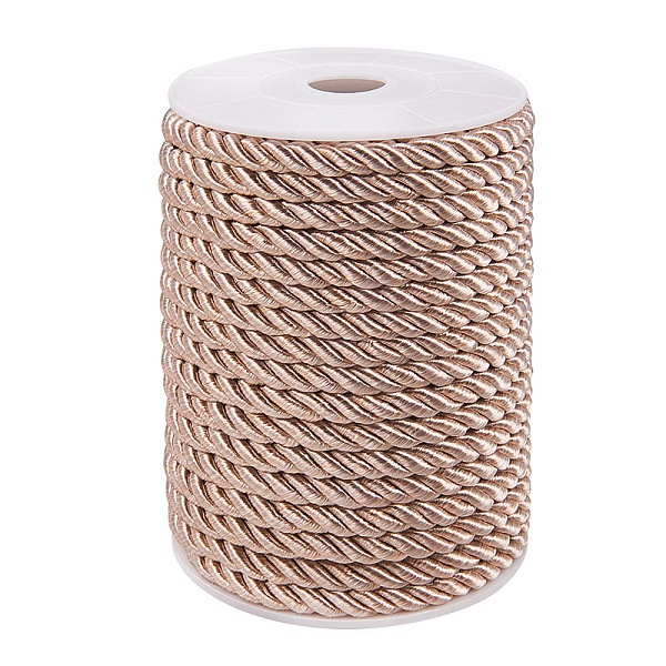 PandaHall Nylon Thread, Twisted Cord, Tan, 5mm, about 18~19yards/roll(16.4~17.4m/roll) Nylon Orange
PandaHall Nylon Thread, Twisted Cord, Tan, 5mm, about 18~19yards/roll(16.4~17.4m/roll) Nylon Orange