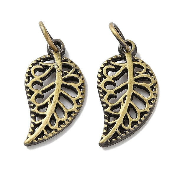 PandaHall Tibetan Style Brass Pendants, Cadmium Free & Lead Free, Leaf, Antique Bronze, 16x8.5x1mm, Hole: 3.5mm Brass Leaf
PandaHall Tibetan Style Brass Pendants, Cadmium Free & Lead Free, Leaf, Antique Bronze, 16x8.5x1mm, Hole: 3.5mm Brass Leaf