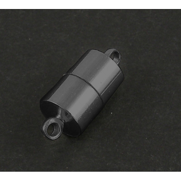 PandaHall Brass Magnetic Clasps with Loops, Column, Nickel Free, Gunmetal, 17x7mm, Hole: 1.5mm Brass Column
PandaHall Brass Magnetic Clasps with Loops, Column, Nickel Free, Gunmetal, 17x7mm, Hole: 1.5mm Brass Column