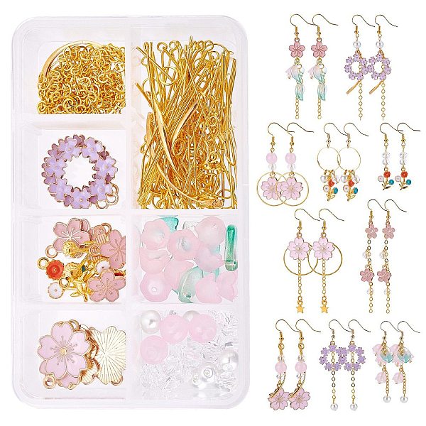 PandaHall SUNNYCLUE DIY Earring Making Kit, Including 30Pcs Alloy Enamel & 304 Stainless Steel & Glass Pendants, Acrylic Beads Caps, Glass..., Multicolor
PandaHall SUNNYCLUE DIY Earring Making Kit, Including 30Pcs Alloy Enamel & 304 Stainless Steel & Glass Pendants, Acrylic Beads Caps, Glass..., Multicolor
