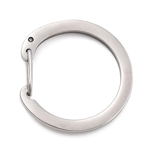 PandaHall 304 Stainless Steel Push Gate Snap Key Clasps, Manual Polishing, Round Ring, Stainless Steel Color, 25x24x5mm, Inner Diameter...
PandaHall 304 Stainless Steel Push Gate Snap Key Clasps, Manual Polishing, Round Ring, Stainless Steel Color, 25x24x5mm, Inner Diameter...