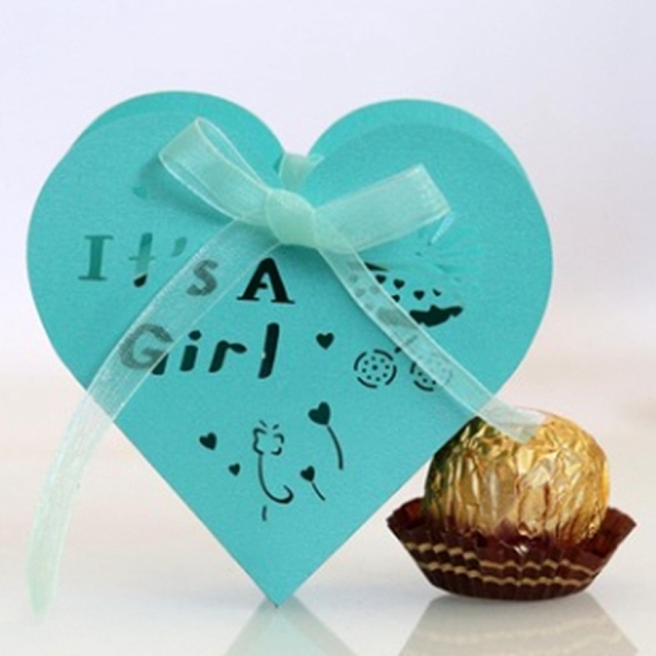 PandaHall Paper Candy Boxes, with Ribbon, Bakery Box, Baby Shower Gift Box, hEART, Turquoise, 9.5x9.5x3cm Paper Heart Green
PandaHall Paper Candy Boxes, with Ribbon, Bakery Box, Baby Shower Gift Box, hEART, Turquoise, 9.5x9.5x3cm Paper Heart Green