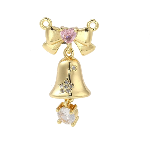 PandaHall Brass Pendants, with Glass Rhinestone, Christmas Bell Charm, Real 18K Gold Plated, 28x15x11mm, Hole: 1.4mm Brass+Rhinestone Bell
PandaHall Brass Pendants, with Glass Rhinestone, Christmas Bell Charm, Real 18K Gold Plated, 28x15x11mm, Hole: 1.4mm Brass+Rhinestone Bell