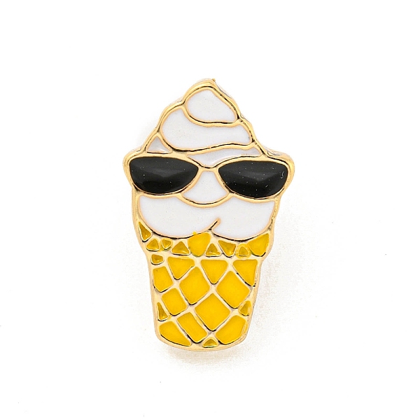 PandaHall Alloy Brooches, Enamel Pins, for Backpack Cloth, 21.5x13x2.5mm Alloy+Enamel Ice Cream White
PandaHall Alloy Brooches, Enamel Pins, for Backpack Cloth, 21.5x13x2.5mm Alloy+Enamel Ice Cream White