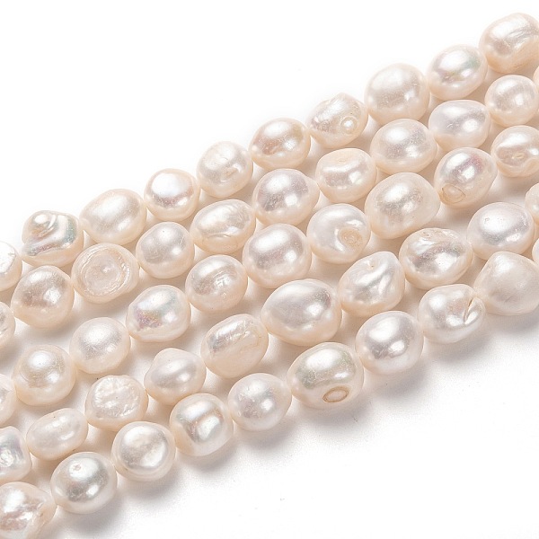 PandaHall Natural Cultured Freshwater Pearl Beads Strands, Potato, White, 12~18x11~17mm, Hole: 0.8mm, about 28pcs/strand, 1.36~1.38 inch...
PandaHall Natural Cultured Freshwater Pearl Beads Strands, Potato, White, 12~18x11~17mm, Hole: 0.8mm, about 28pcs/strand, 1.36~1.38 inch...