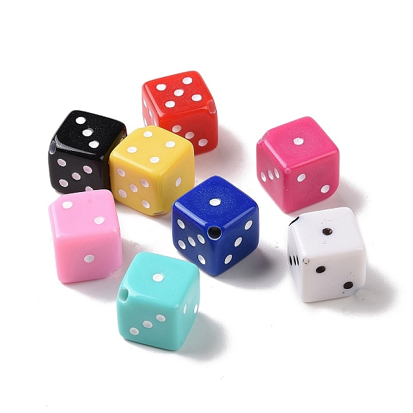 PandaHall Opaque Acrylic Beads, Dice, Mixed Color, 12x12x12mm, Hole: 2.1mm, about 240pcs/500g Acrylic Dice Multicolor
PandaHall Opaque Acrylic Beads, Dice, Mixed Color, 12x12x12mm, Hole: 2.1mm, about 240pcs/500g Acrylic Dice Multicolor