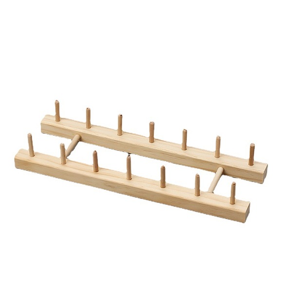 PandaHall Spools Solid Wood Thread Rack, Thread Holder Organizer, Wheat, 295x98mm Wood Orange
PandaHall Spools Solid Wood Thread Rack, Thread Holder Organizer, Wheat, 295x98mm Wood Orange