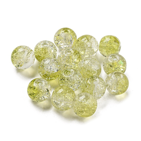 PandaHall Transparent Spray Painting Crackle Glass Beads, Round, Yellow, 8mm, Hole: 1.6mm, 300pcs/bag Glass Round Yellow
PandaHall Transparent Spray Painting Crackle Glass Beads, Round, Yellow, 8mm, Hole: 1.6mm, 300pcs/bag Glass Round Yellow