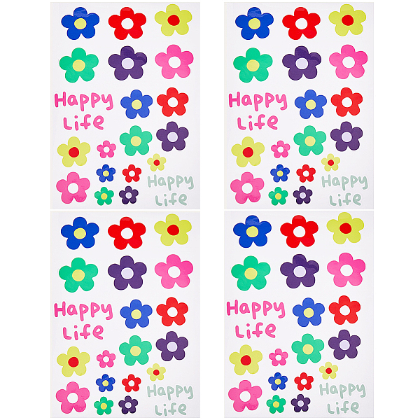 PandaHall GORGECRAFT 4 Sheet Daisy Flower Car Stickers PVC Self Adhesive Waterproof Floral Decals Flower Car Body Side Stickers Waterproof...
PandaHall GORGECRAFT 4 Sheet Daisy Flower Car Stickers PVC Self Adhesive Waterproof Floral Decals Flower Car Body Side Stickers Waterproof...