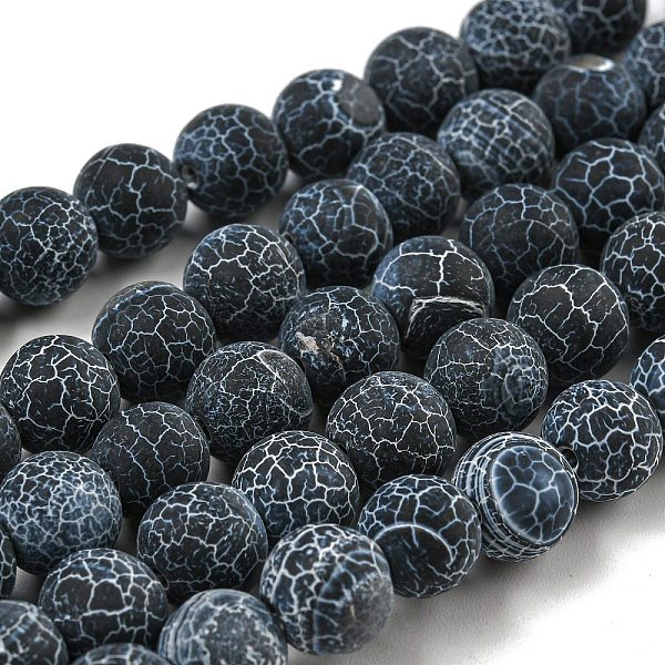 PandaHall Natural Weathered Agate/Crackle Agate Beads Strands, Round, Grade A, Dyed, Black, 8mm, about 50pcs/strand, 16 inch Weathered Agate...
PandaHall Natural Weathered Agate/Crackle Agate Beads Strands, Round, Grade A, Dyed, Black, 8mm, about 50pcs/strand, 16 inch Weathered Agate...