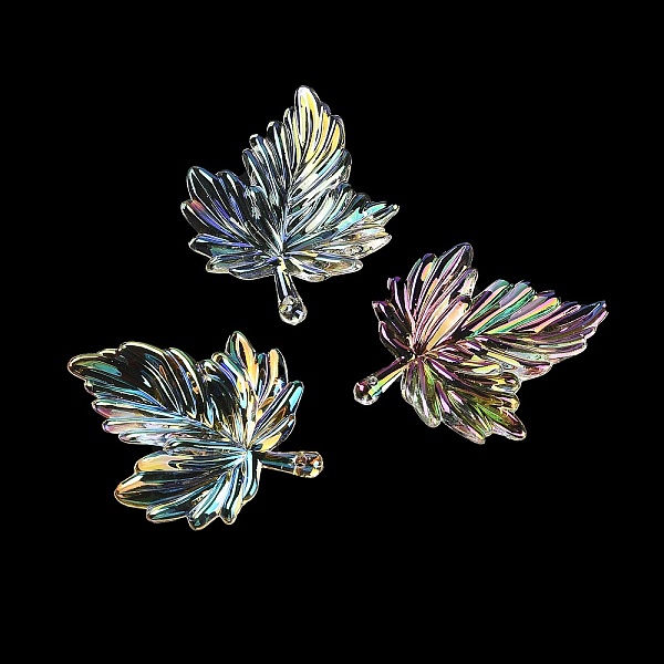 PandaHall Transparent Acrylic Pendants, UV Plating Iridescent, Leaf, Clear, 47x37.5x5mm, Hole: 1.6mm Acrylic Leaf Clear
PandaHall Transparent Acrylic Pendants, UV Plating Iridescent, Leaf, Clear, 47x37.5x5mm, Hole: 1.6mm Acrylic Leaf Clear