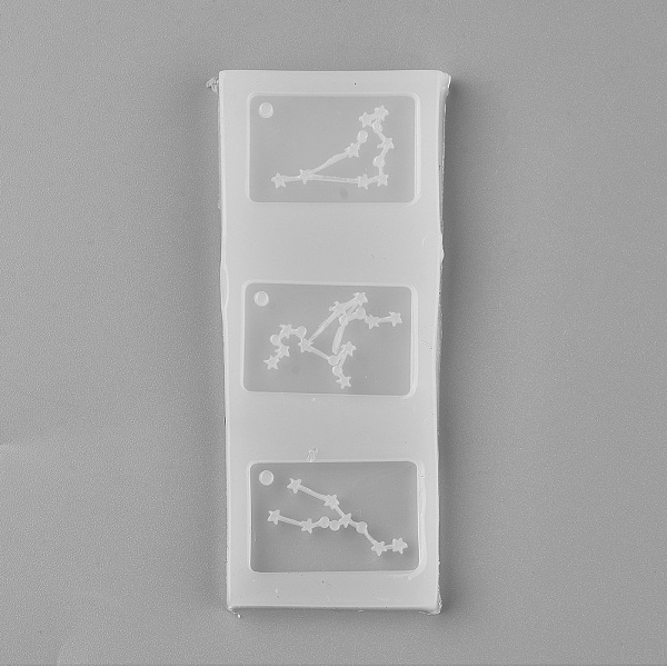 PandaHall Pendant Food Grade Silicone Molds, Resin Casting Molds, For UV Resin, Epoxy Resin Jewelry Making, Twelve Constellations Shape..., White
PandaHall Pendant Food Grade Silicone Molds, Resin Casting Molds, For UV Resin, Epoxy Resin Jewelry Making, Twelve Constellations Shape..., White