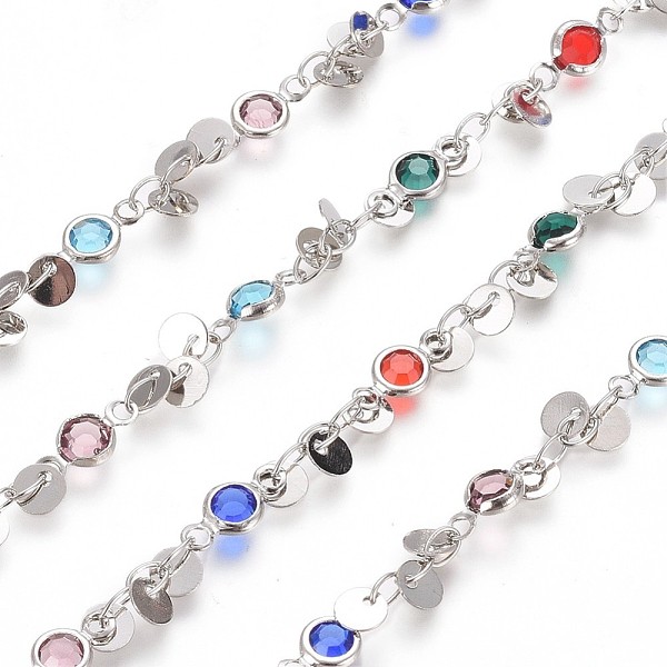 PandaHall 3.28 Feet Eco-Friendly Handmade Brass Beaded Chains, with Brass Charms, Glass, Soldered, Long-Lasting Plated, Flat Round, Colorful...
PandaHall 3.28 Feet Eco-Friendly Handmade Brass Beaded Chains, with Brass Charms, Glass, Soldered, Long-Lasting Plated, Flat Round, Colorful...