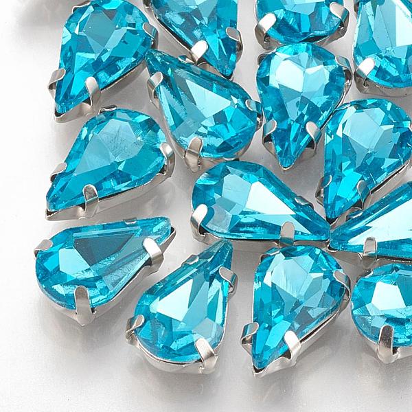 PandaHall Sew on Rhinestone, Multi-strand Links, Glass Rhinestone, with Brass Prong Settings, Garments Accessories, Faceted, teardrop..., Blue
PandaHall Sew on Rhinestone, Multi-strand Links, Glass Rhinestone, with Brass Prong Settings, Garments Accessories, Faceted, teardrop..., Blue