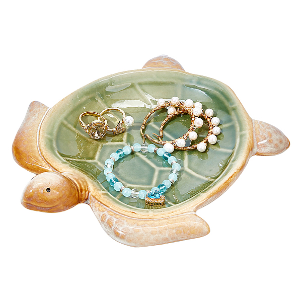PandaHall Tortoise Porcelain Home Decortions, for Key Candy Food Jewely Display, Home Bedroom Decoration, Dark Khaki, 205x180x23mm Porcelain...
PandaHall Tortoise Porcelain Home Decortions, for Key Candy Food Jewely Display, Home Bedroom Decoration, Dark Khaki, 205x180x23mm Porcelain...