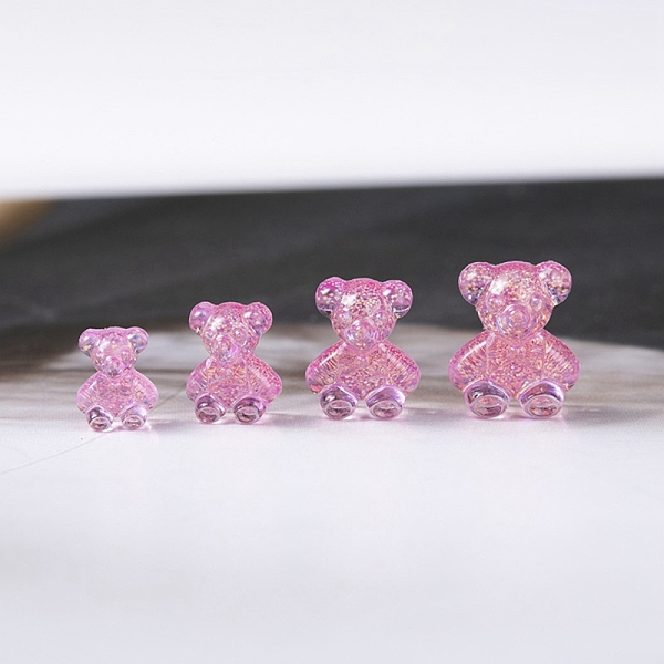 PandaHall Aurora Colorful Resin Nail Art Decoratio, 3D Bear Shape, for Jewelry Making Nail Art Design, Hot Pink, 9x7.5x4.5mm Resin Bear
PandaHall Aurora Colorful Resin Nail Art Decoratio, 3D Bear Shape, for Jewelry Making Nail Art Design, Hot Pink, 9x7.5x4.5mm Resin Bear