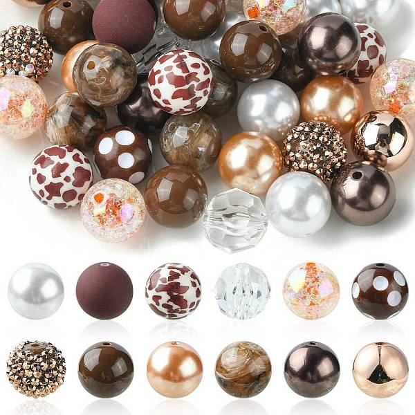 PandaHall DIY Candy Color Bracelet Necklace Making Kit, Including Acrylic Round & Metal Spacer Beads, End Chain, Clasp, Wire, Coconut Brown...
PandaHall DIY Candy Color Bracelet Necklace Making Kit, Including Acrylic Round & Metal Spacer Beads, End Chain, Clasp, Wire, Coconut Brown...