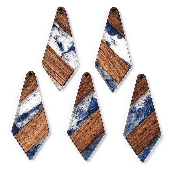 PandaHall Transparent Resin & Walnut Wood Big Pendants, Kite Charms, Royal Blue, 53x21.5x3mm, Hole: 2mm Resin+Wood Kite
PandaHall Transparent Resin & Walnut Wood Big Pendants, Kite Charms, Royal Blue, 53x21.5x3mm, Hole: 2mm Resin+Wood Kite