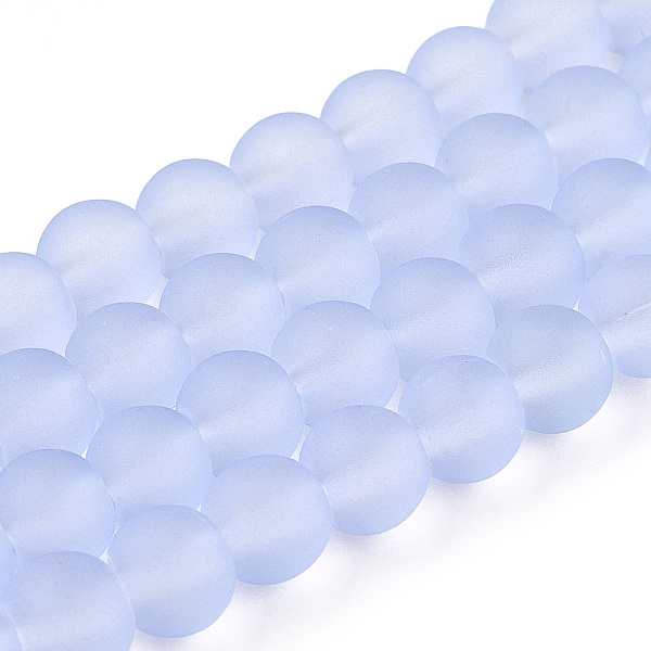 PandaHall Lilac Frosted Round Transparent Glass Bead Strands, 6mm, Hole: 1.3~1.6mm, about 140pcs/strand, 31.4 inch Glass Round Purple
PandaHall Lilac Frosted Round Transparent Glass Bead Strands, 6mm, Hole: 1.3~1.6mm, about 140pcs/strand, 31.4 inch Glass Round Purple