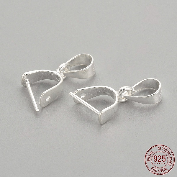 PandaHall 925 Sterling Silver Pendants, Ice Pick & Pinch Bails, with 925 Stamp, Silver, 15mm, Hole: 5mm, Pin: 0.5mm Sterling Silver Silver
PandaHall 925 Sterling Silver Pendants, Ice Pick & Pinch Bails, with 925 Stamp, Silver, 15mm, Hole: 5mm, Pin: 0.5mm Sterling Silver Silver