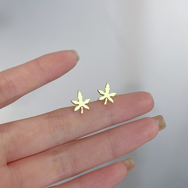 PandaHall Alloy Earrings for Women, with 925 Sterling Silver Pin, Leaf, 10mm Alloy Leaf
PandaHall Alloy Earrings for Women, with 925 Sterling Silver Pin, Leaf, 10mm Alloy Leaf