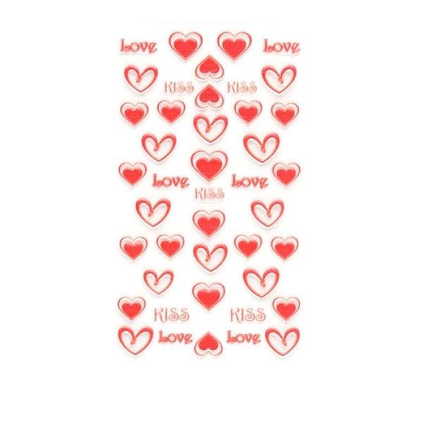 PandaHall Valentine's Day 5D Love Nail Art Sticker Decals, Self Adhesive Heart Pattern Carving Design Nail Applique Decoration for Women..., Red
PandaHall Valentine's Day 5D Love Nail Art Sticker Decals, Self Adhesive Heart Pattern Carving Design Nail Applique Decoration for Women..., Red
