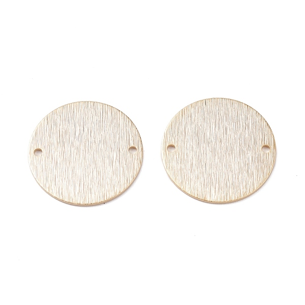 PandaHall Brass Link Connectors, Long-Lasting Plated, Flat Round, Real 24K Gold Plated, 20x0.8mm, Hole: 1.4mm Brass Flat Round
PandaHall Brass Link Connectors, Long-Lasting Plated, Flat Round, Real 24K Gold Plated, 20x0.8mm, Hole: 1.4mm Brass Flat Round