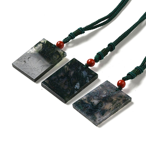 PandaHall Natural Moss Agate Necklaces, Rectangle, 24.80 inch(63cm) Moss Agate Rectangle
PandaHall Natural Moss Agate Necklaces, Rectangle, 24.80 inch(63cm) Moss Agate Rectangle
